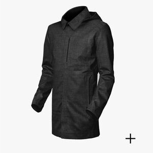 BREMEN : WOOL SCHOELLER C_ CHANGE ™ WATERPROOF RAINCOAT